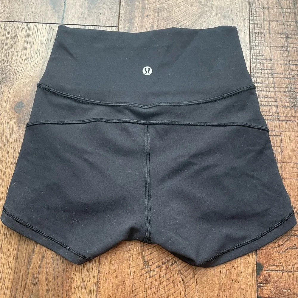 lululemon athletica Black High-Rise Athletic Shorts